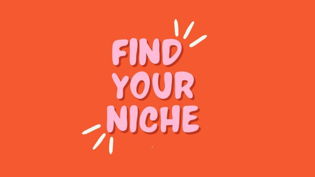  Find Your Niche