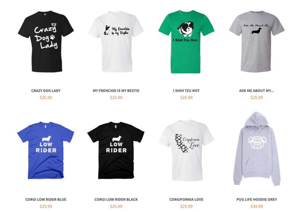 Design and sell print-on-demand t-shirts